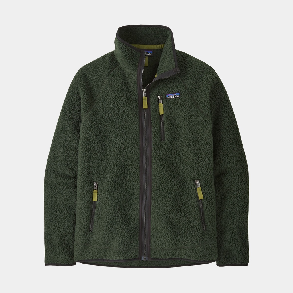 Retro Pile Jacket Old Growth Green