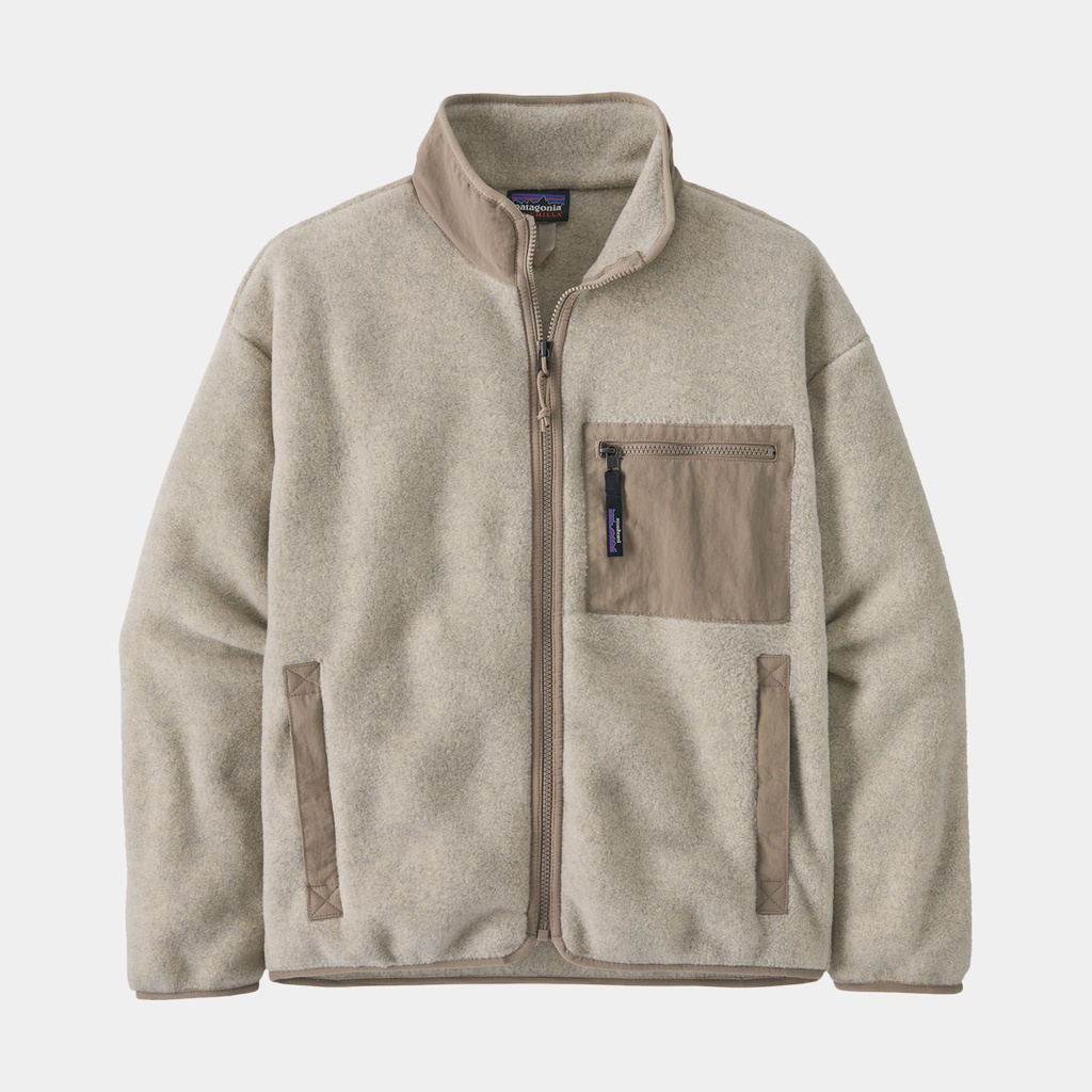 Synchilla Jacket Women Oatmeal Heather w/Seabird Grey