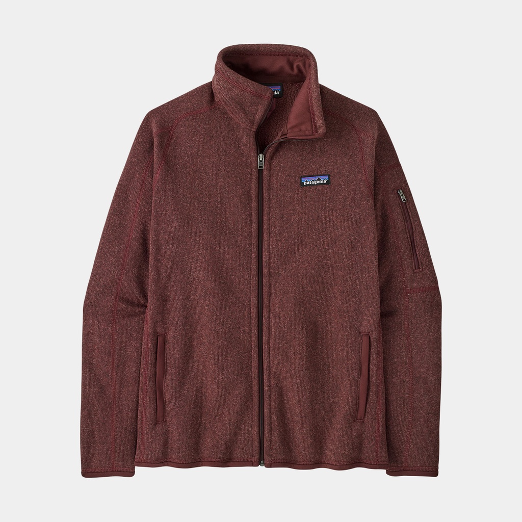 Better Sweater Jacket Women Dark Ruby