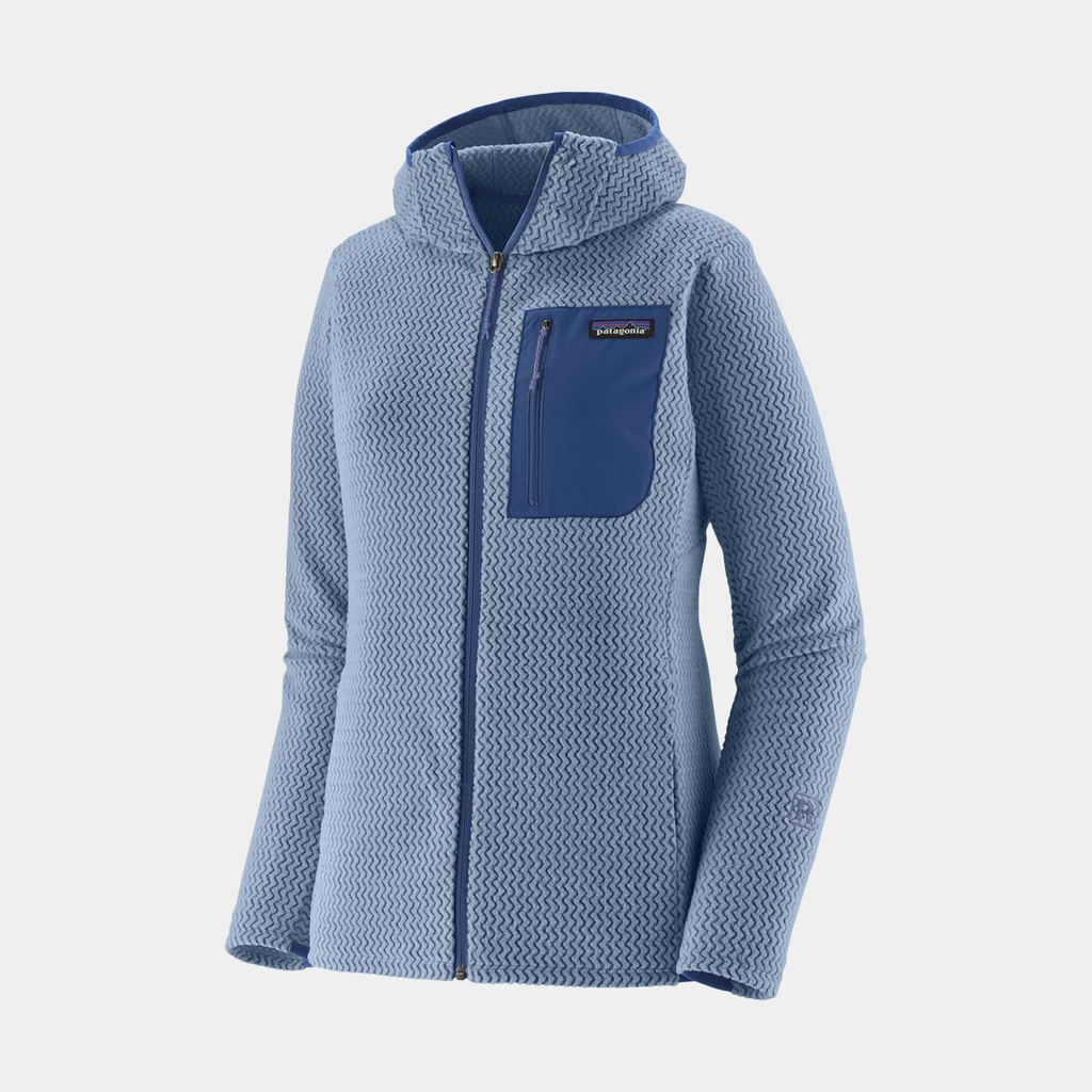 R1 Air Full-Zip Hoody Women Barnacle Blue