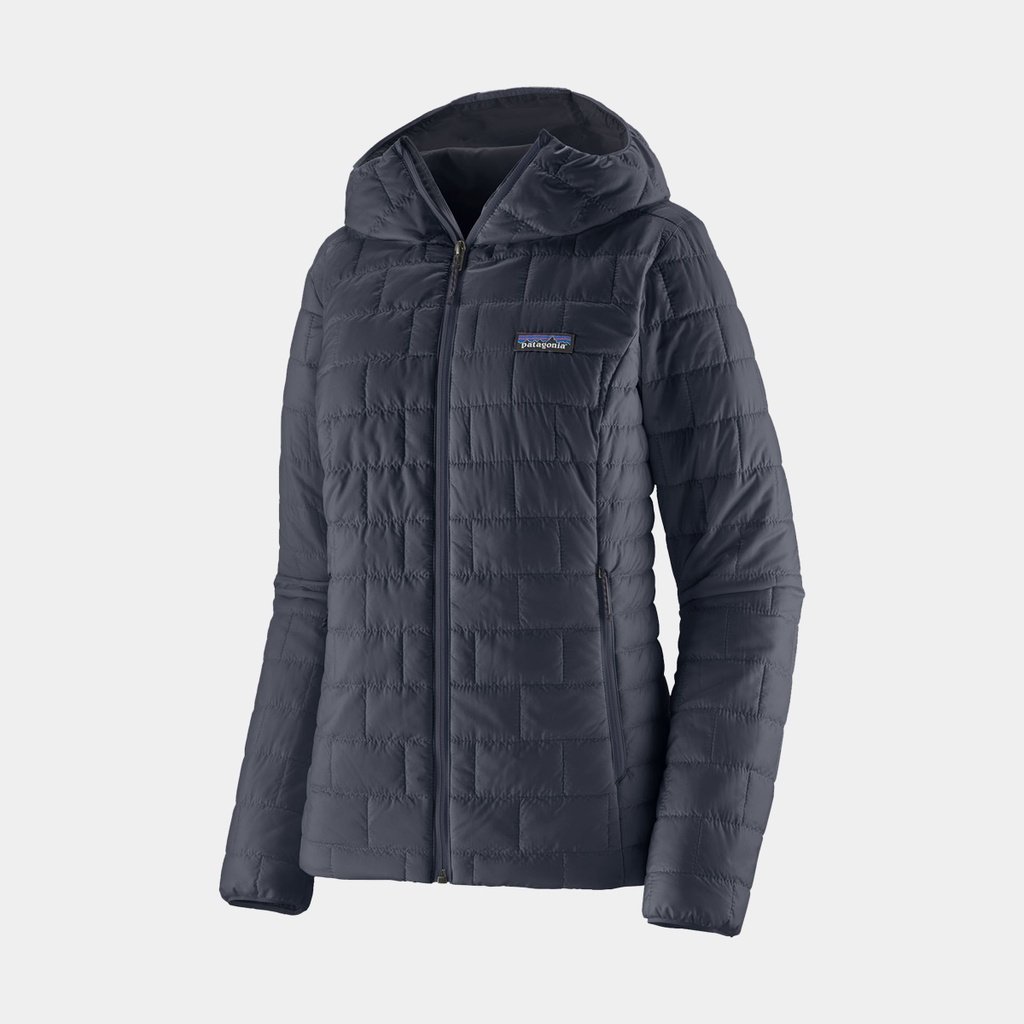 Nano Puff Hoody Women Smolder Blue