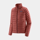 Down Sweater Jacket Women Potters Red