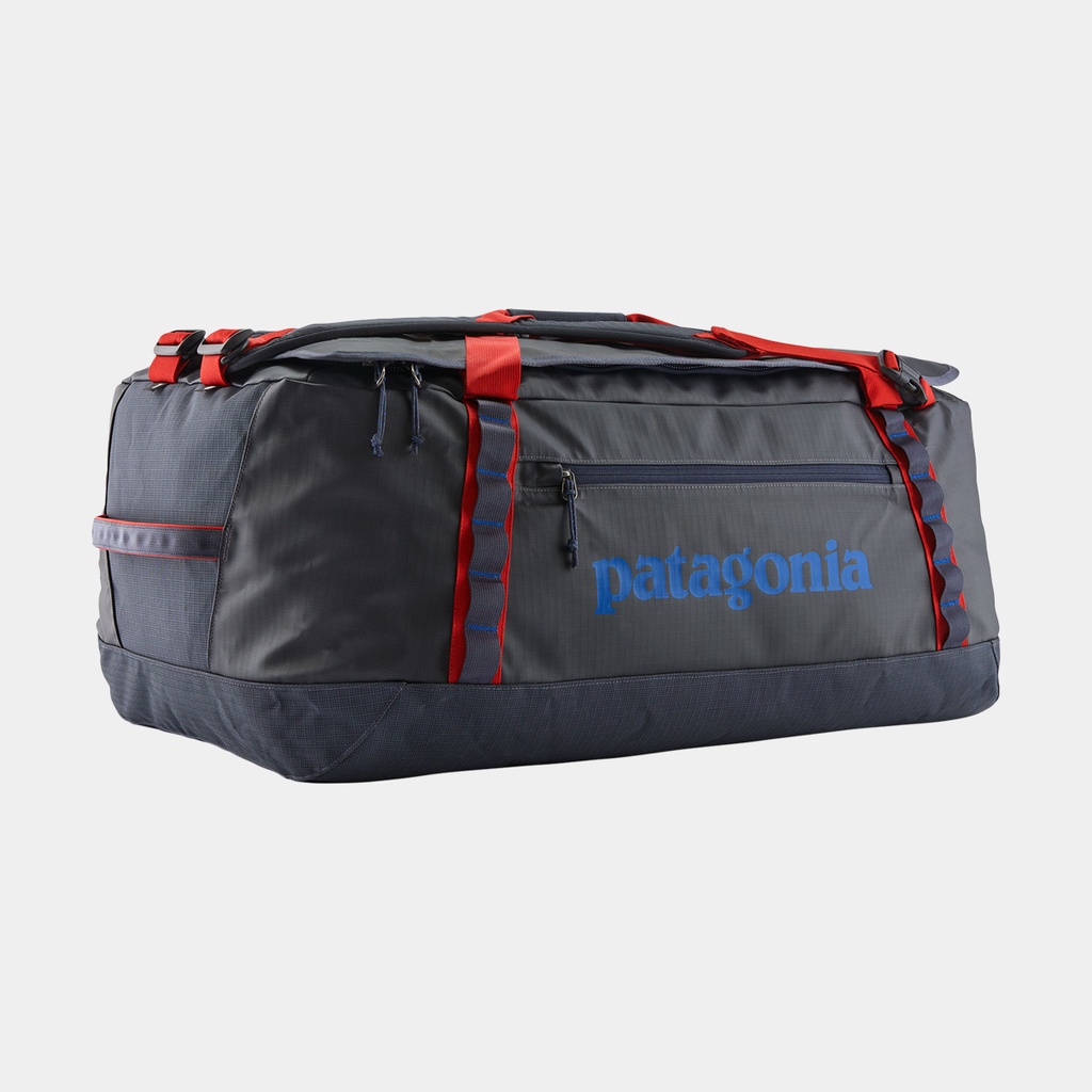 Black Hole Duffel 70L Smolder Blue w/Amanita Red