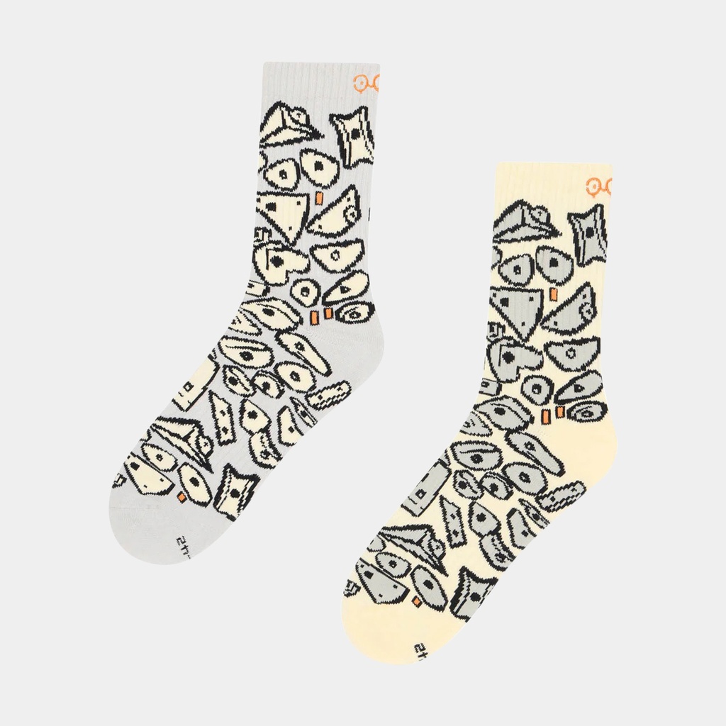 Spray Wall Socks Grey