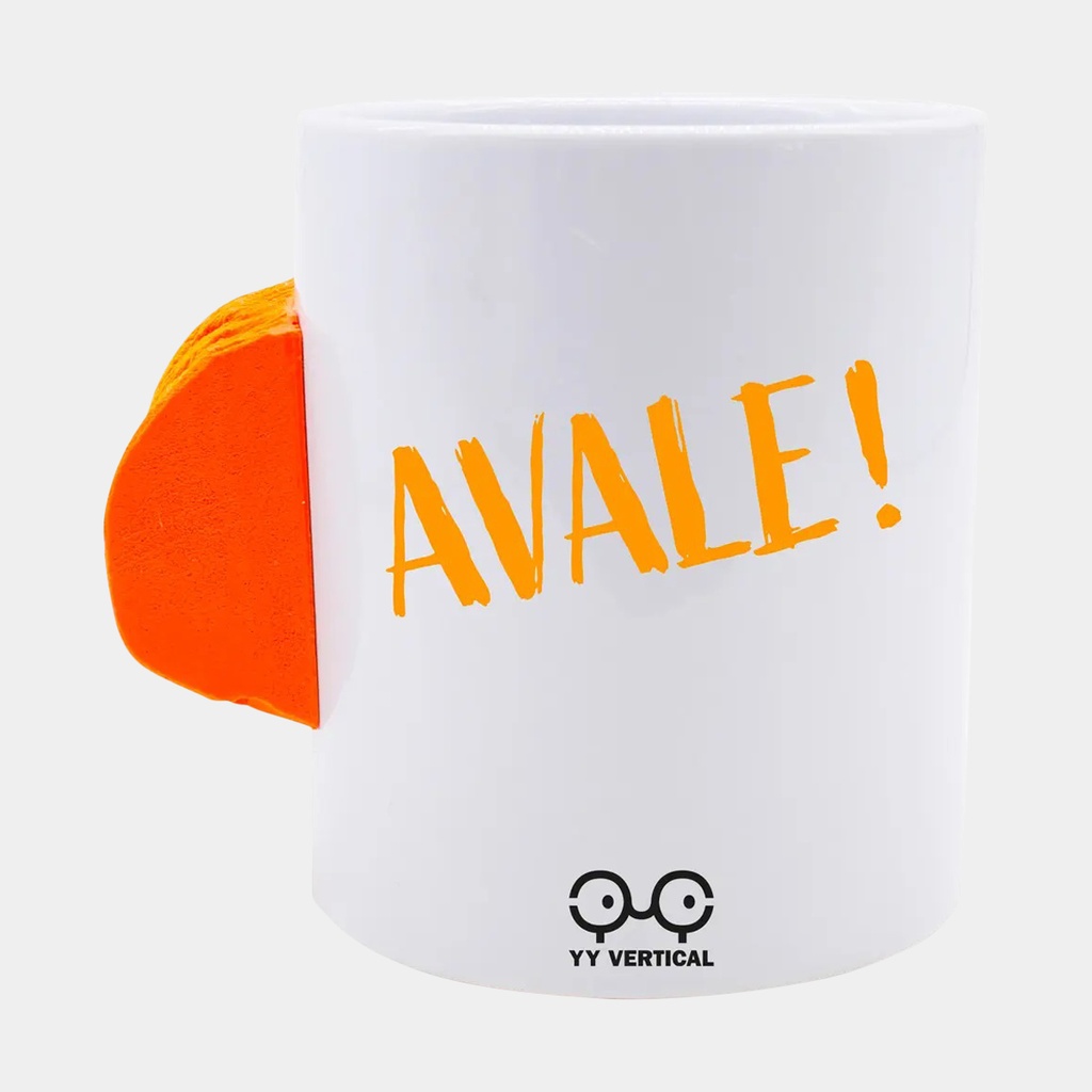 Climbing Mug Orange "Avale !"