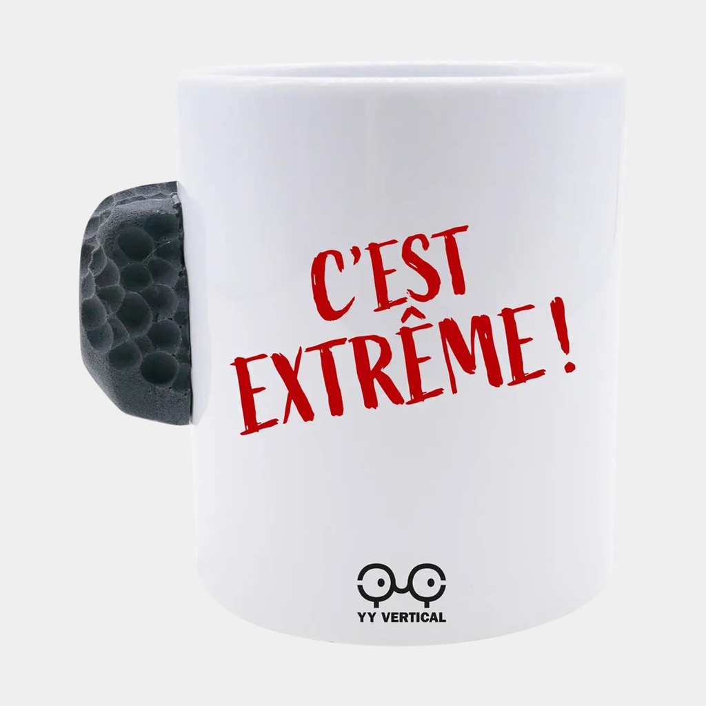 Climbing Mug Black "C'est Extrême !"