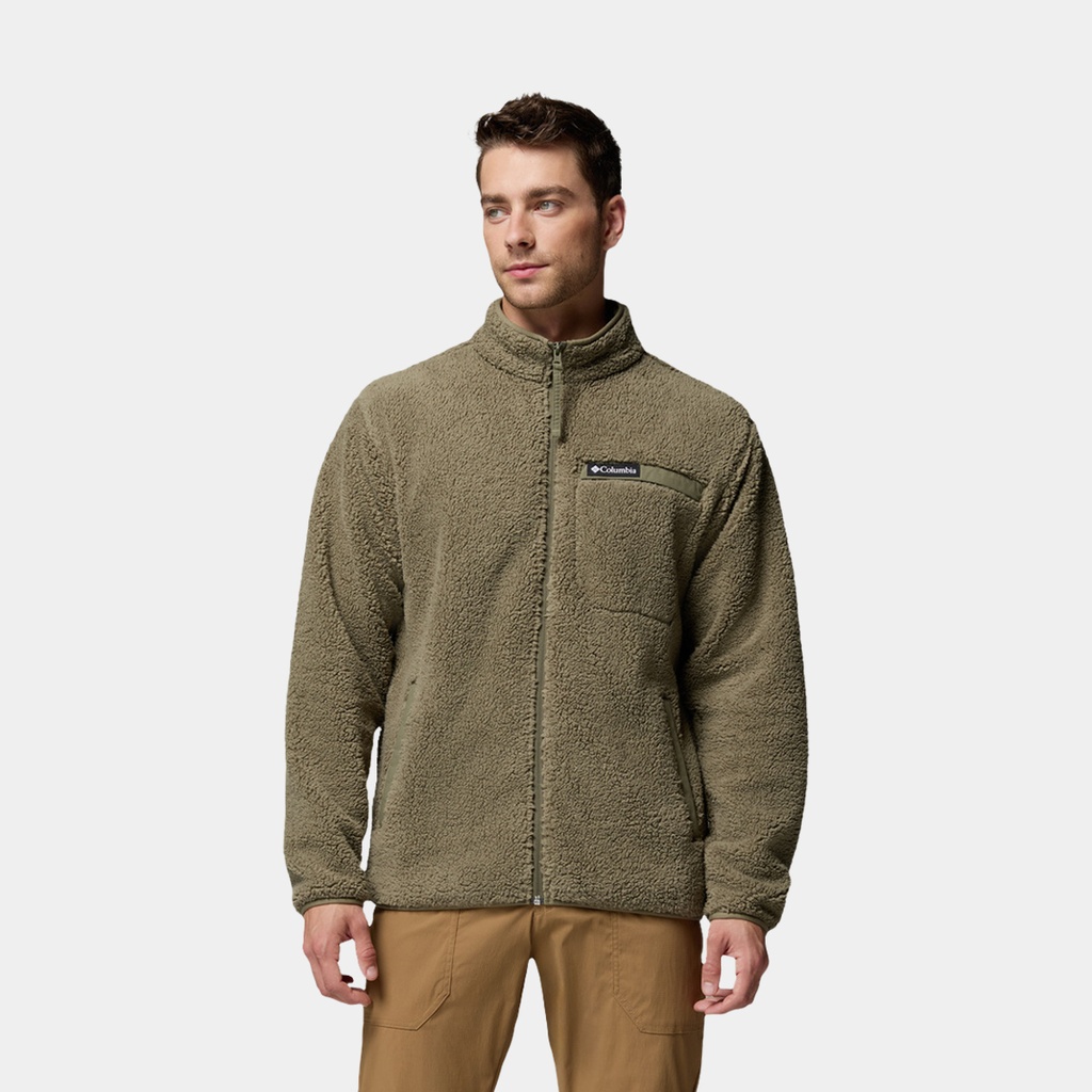 Rugged Ridge High Pile Full Zip Stone Green