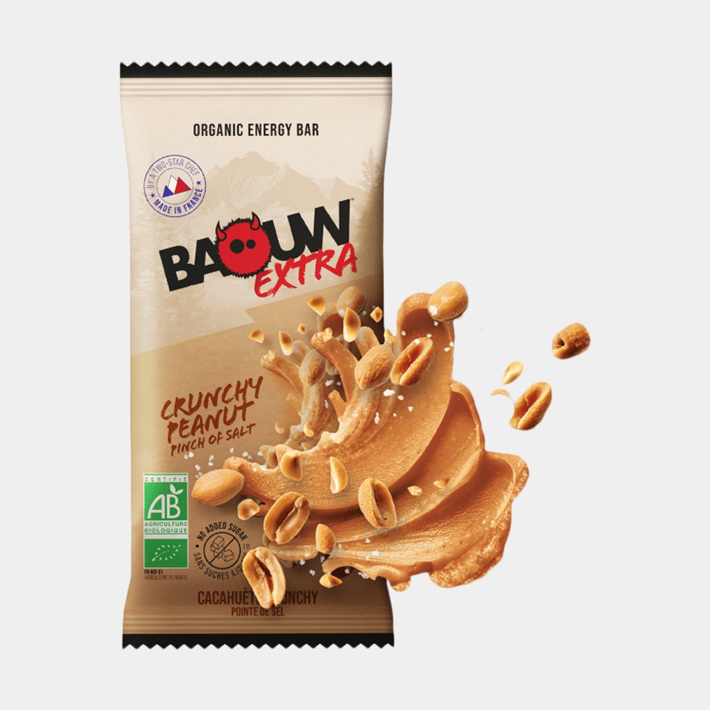 Barre Extra Bio 50g Cacahuète / Crunchy