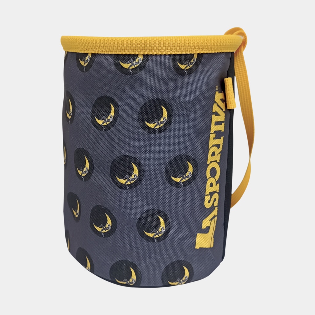 Climbing On The Moon Chalk Bag Carbon / Giallo