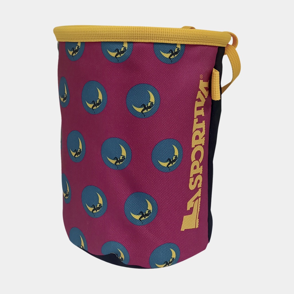Climbing On The Moon Chalk Bag Fuchsia / Giallo