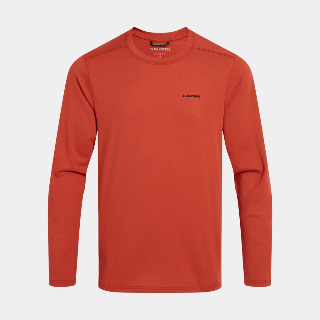 NosiLife Abel Long Sleeve T-Shirt Red Beach