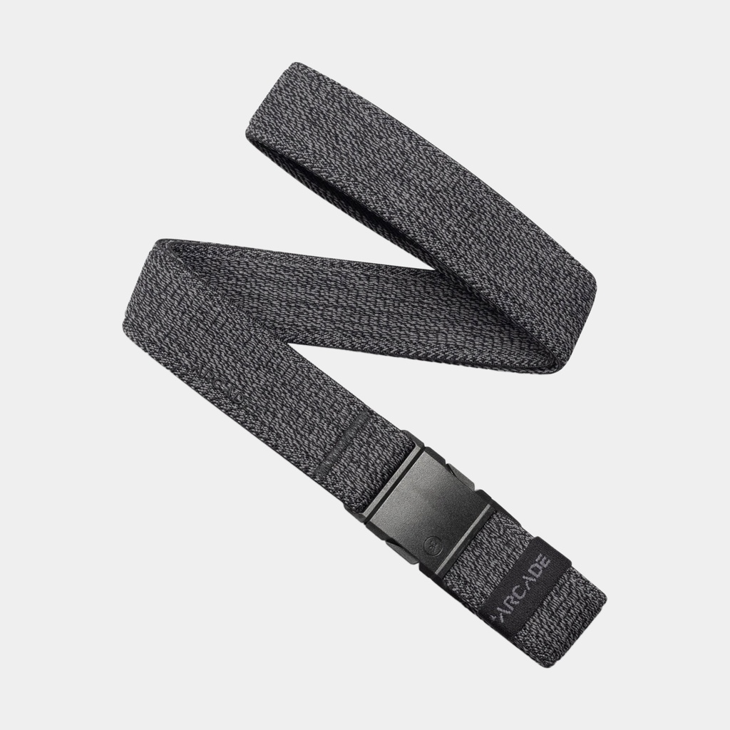 Atlas Slim Belt Heather Black
