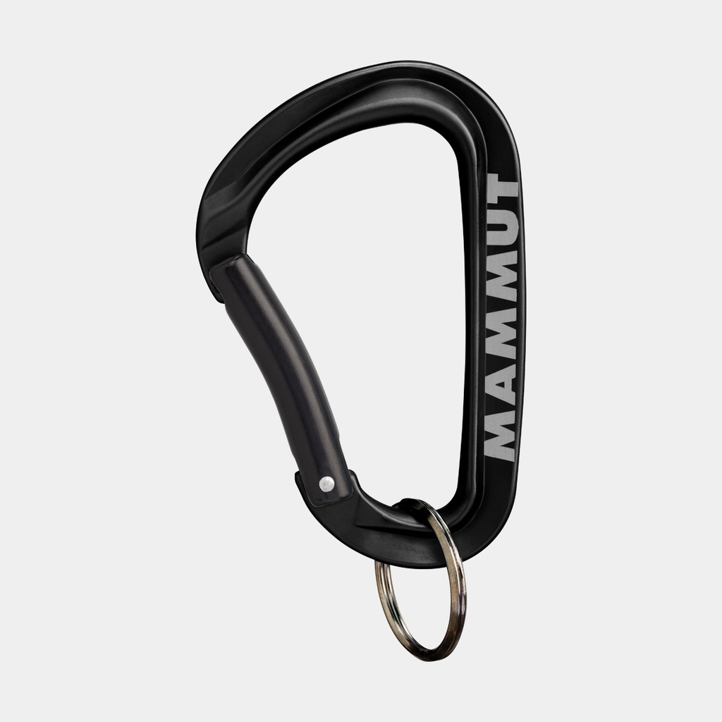 Mini Carabiner Workhorse Keylock L Black