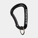 Mini Carabiner Workhorse Keylock L Black