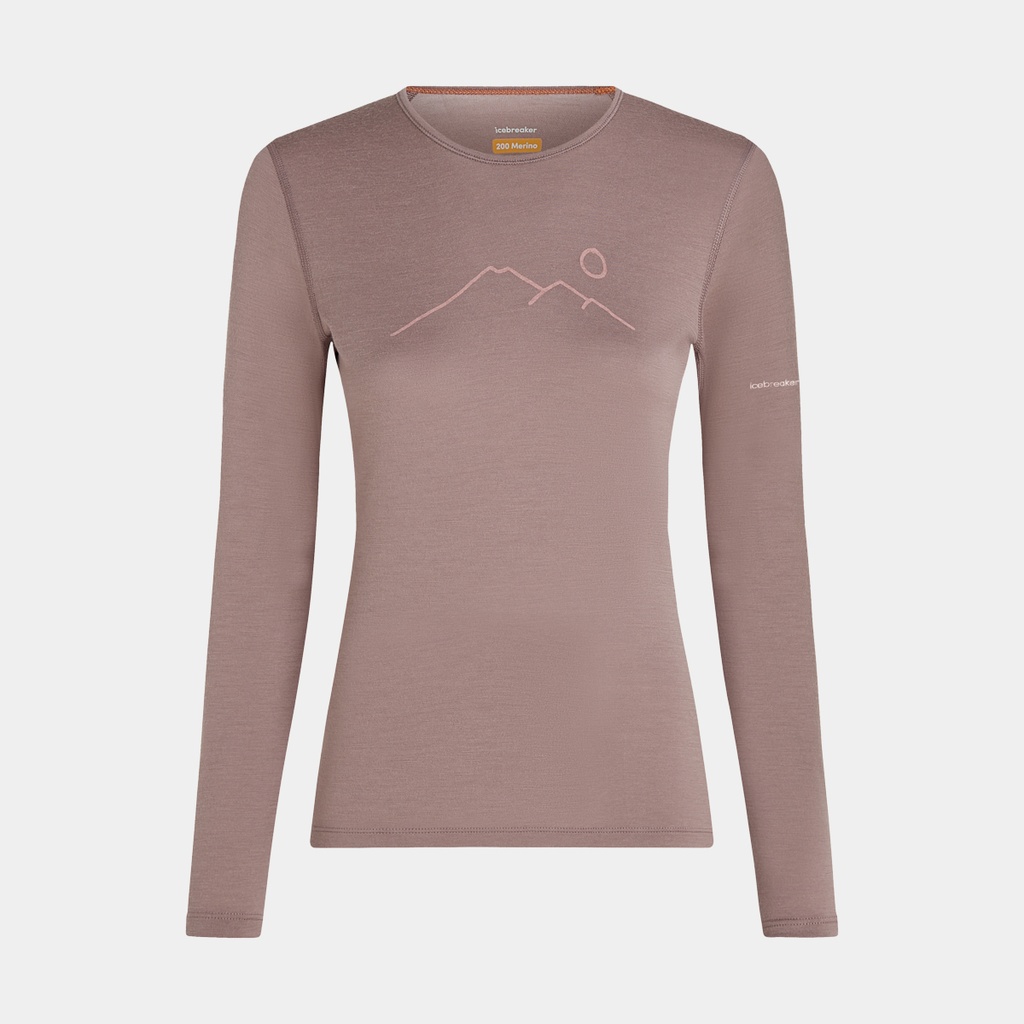 Oasis Long Sleeves Crewe Rainer Ridge 200 Women Summit