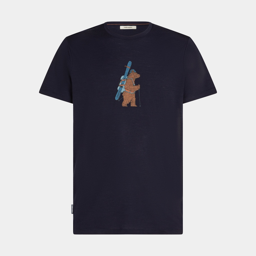 Tech Lite Short Sleeves Tee 150 Bear Tour Midnight Navy