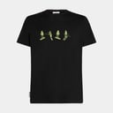 Tech Lite Short Sleeves Tee 150 Snow Day Black