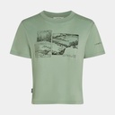 Tech Lite Short Sleeves Tee 150 Women Journey Seaglas