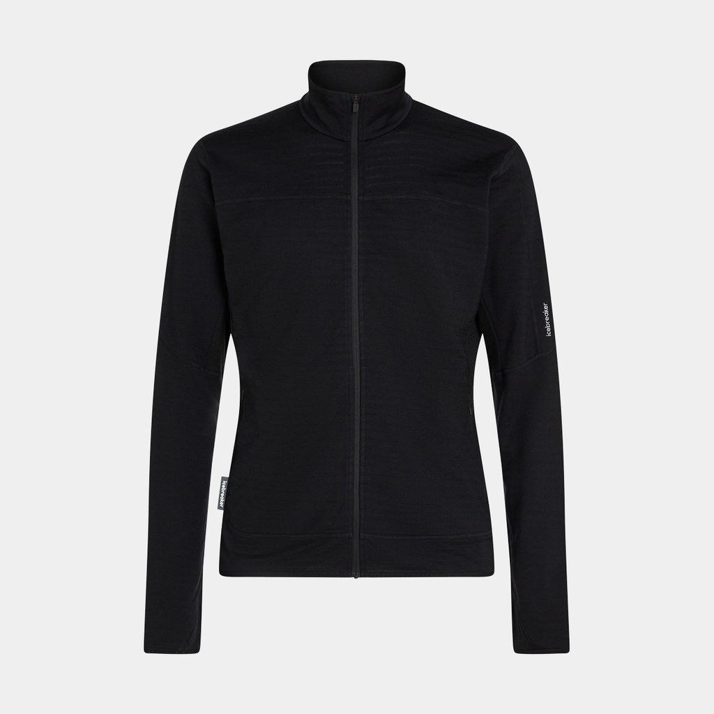 RealFleece Descender Long Sleeves Zip 300 Black