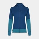 RealFleece Descender Long Sleeves Zip Hoodie 300 Women (2025) Topaz / Atlantic
