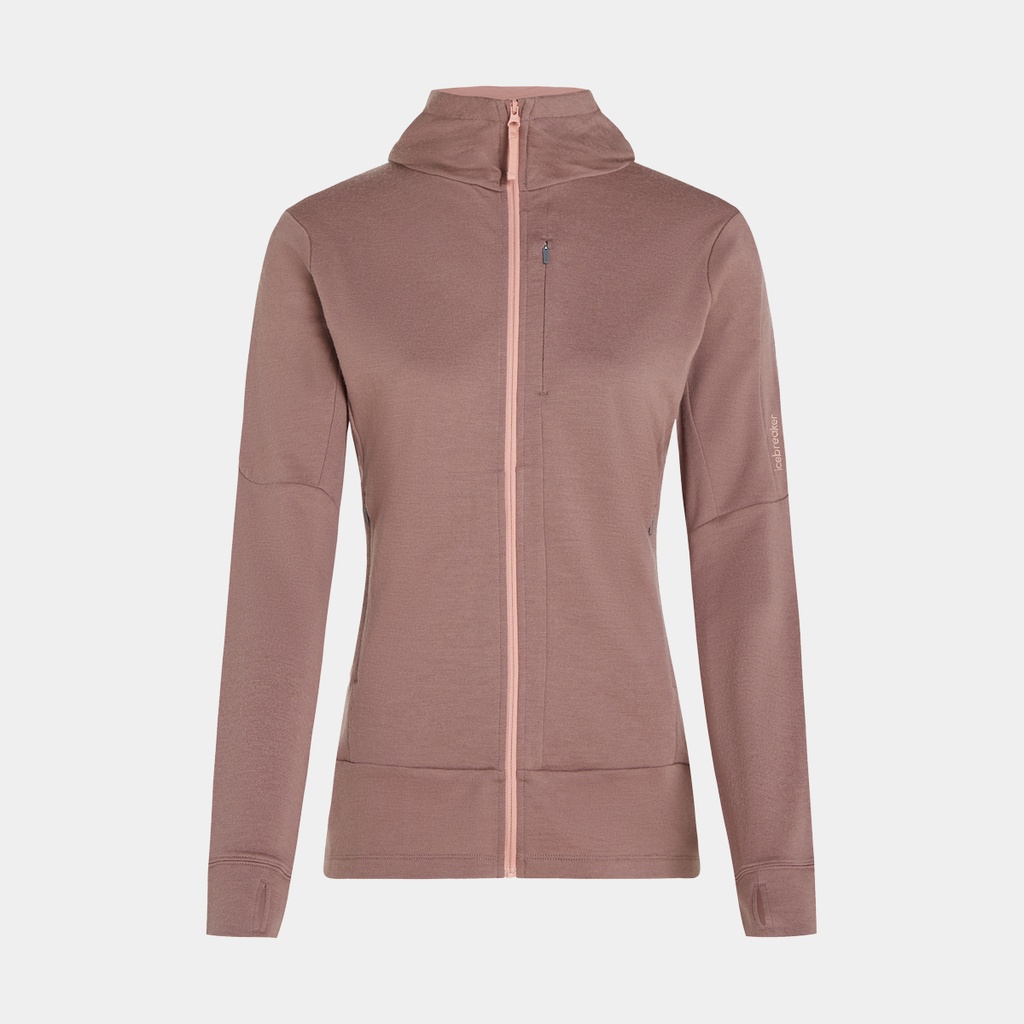 Quantum IV Long Sleeves Zip Hoodie 260 Women Summit / Blush