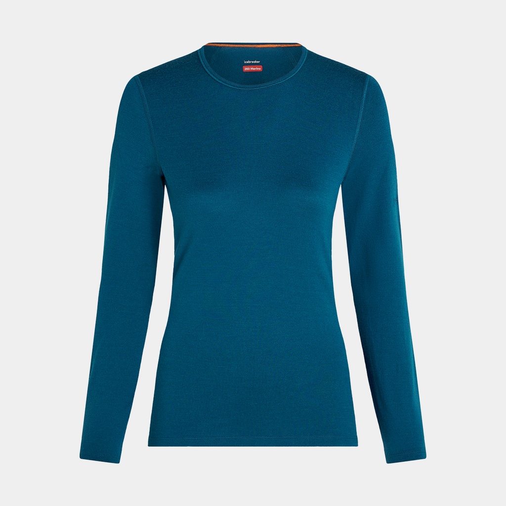 Tech Long Sleeves Crewe 260 Women Atlantis