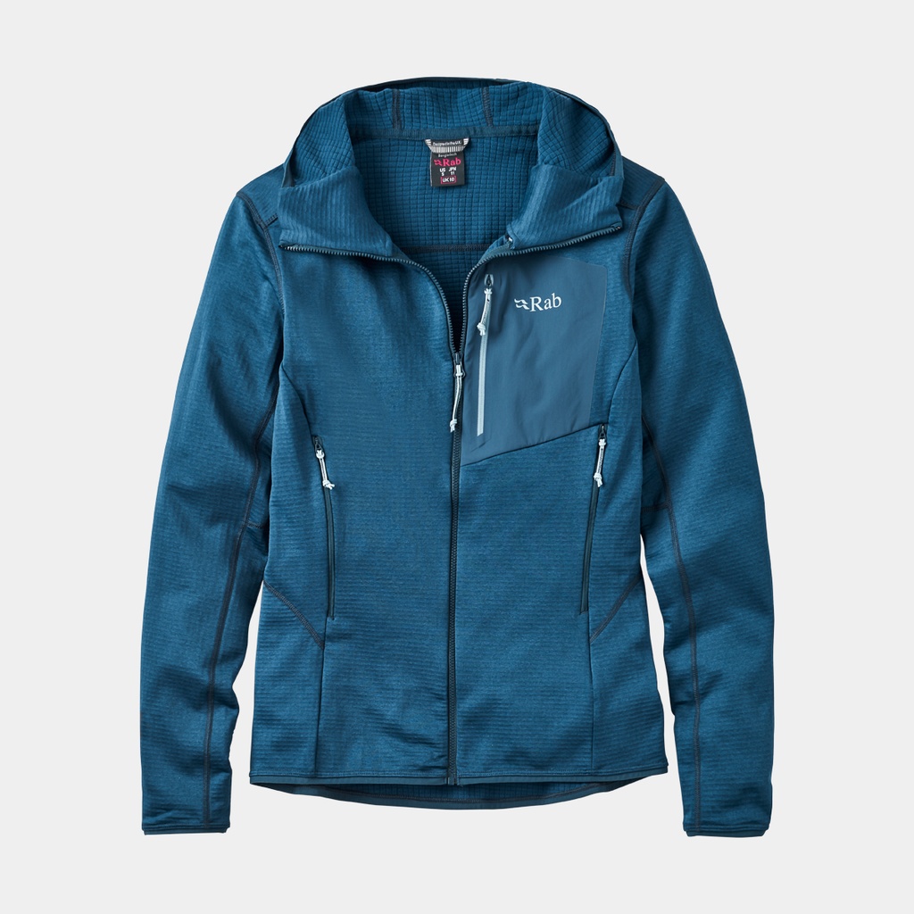 Ascendor Hoody Women Tempest Blue