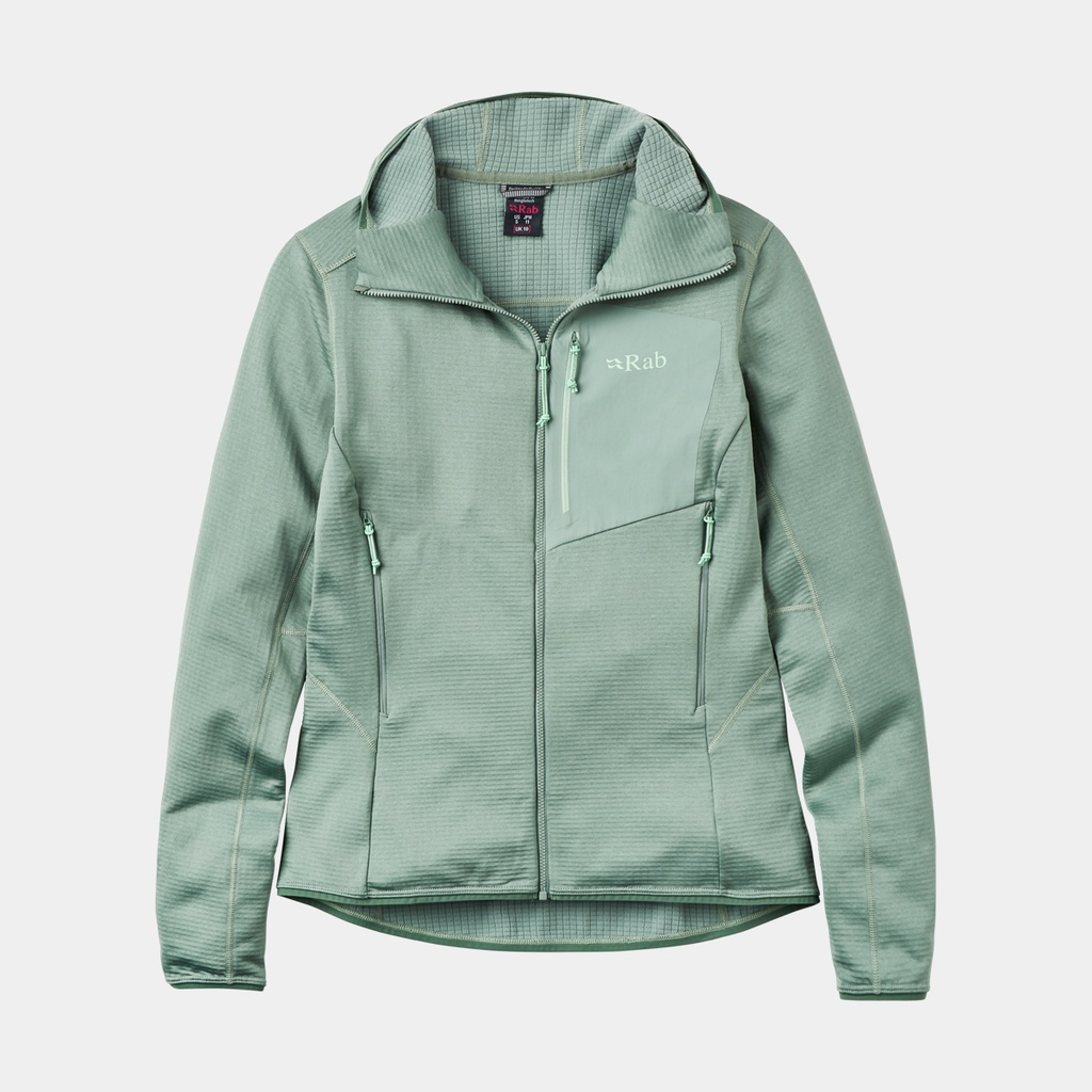 Ascendor Light Hoody Women Dark Fig Green