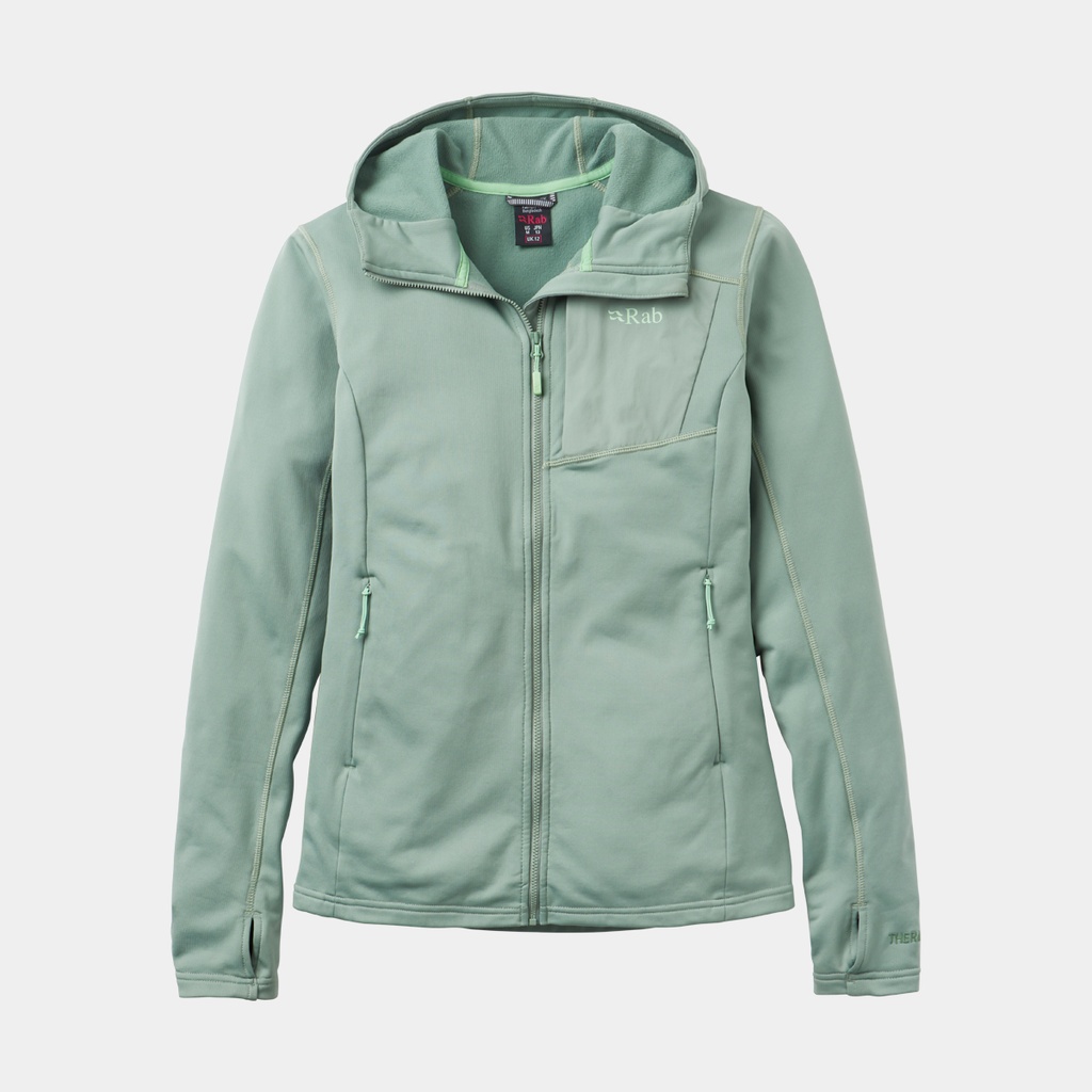 Superflux Hoody Women Dark Fig Green