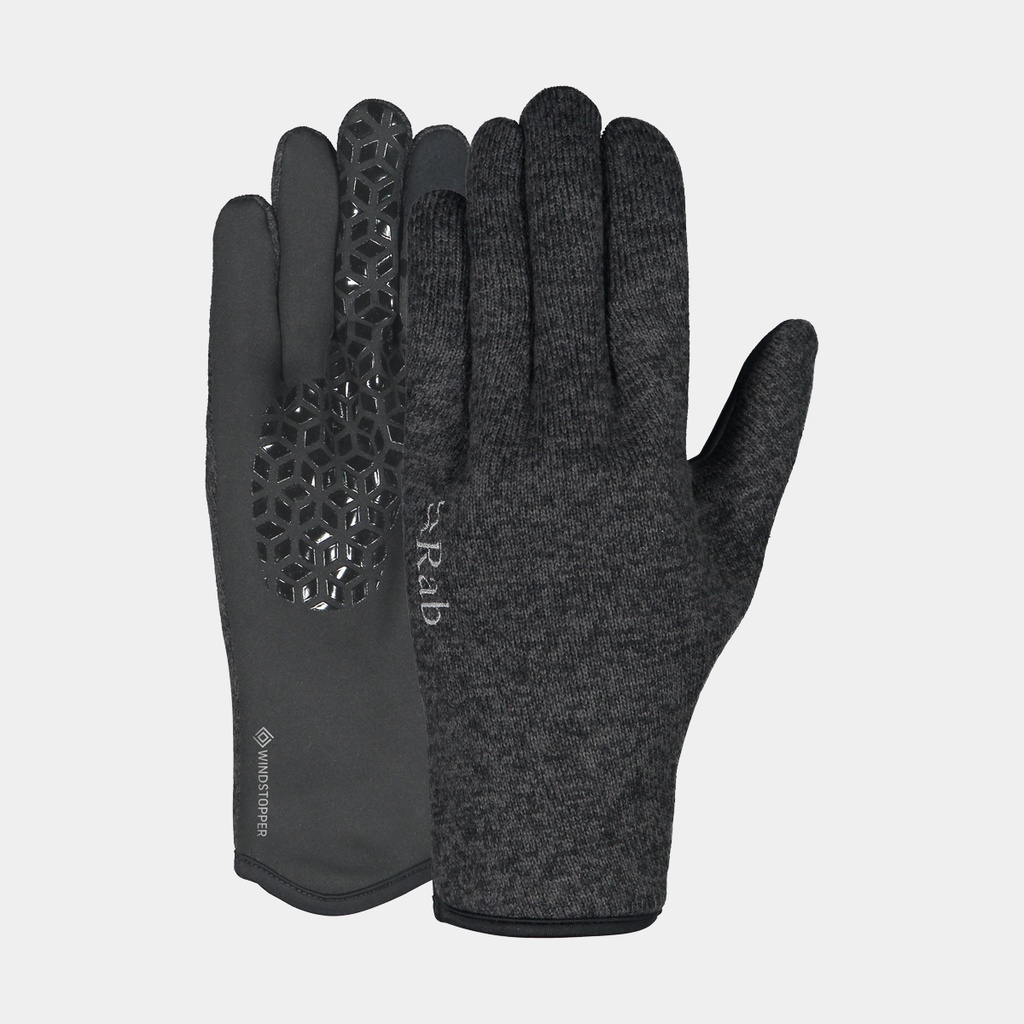 Quest Windstopper Gloves Anthracite