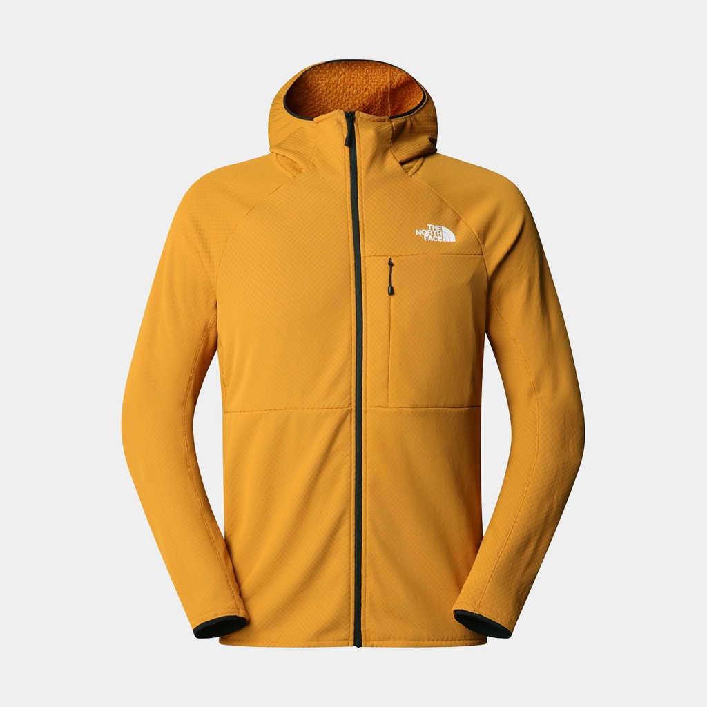 Summit FutureFleece Full Zip Hoodie Citrine Yellow