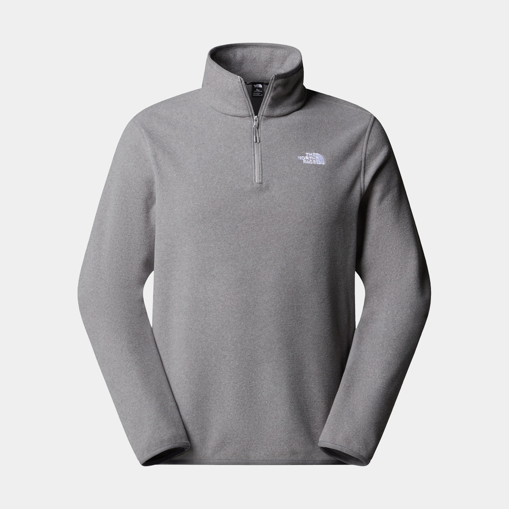 Glacier Fleece 1/4 Zip Jacket TNF Mid Grey Heather
