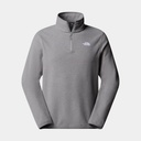 Glacier Fleece 1/4 Zip Jacket TNF Mid Grey Heather