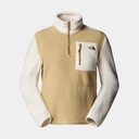 Yumiori 1/4 Zip Women Khaki Stone / White Dune