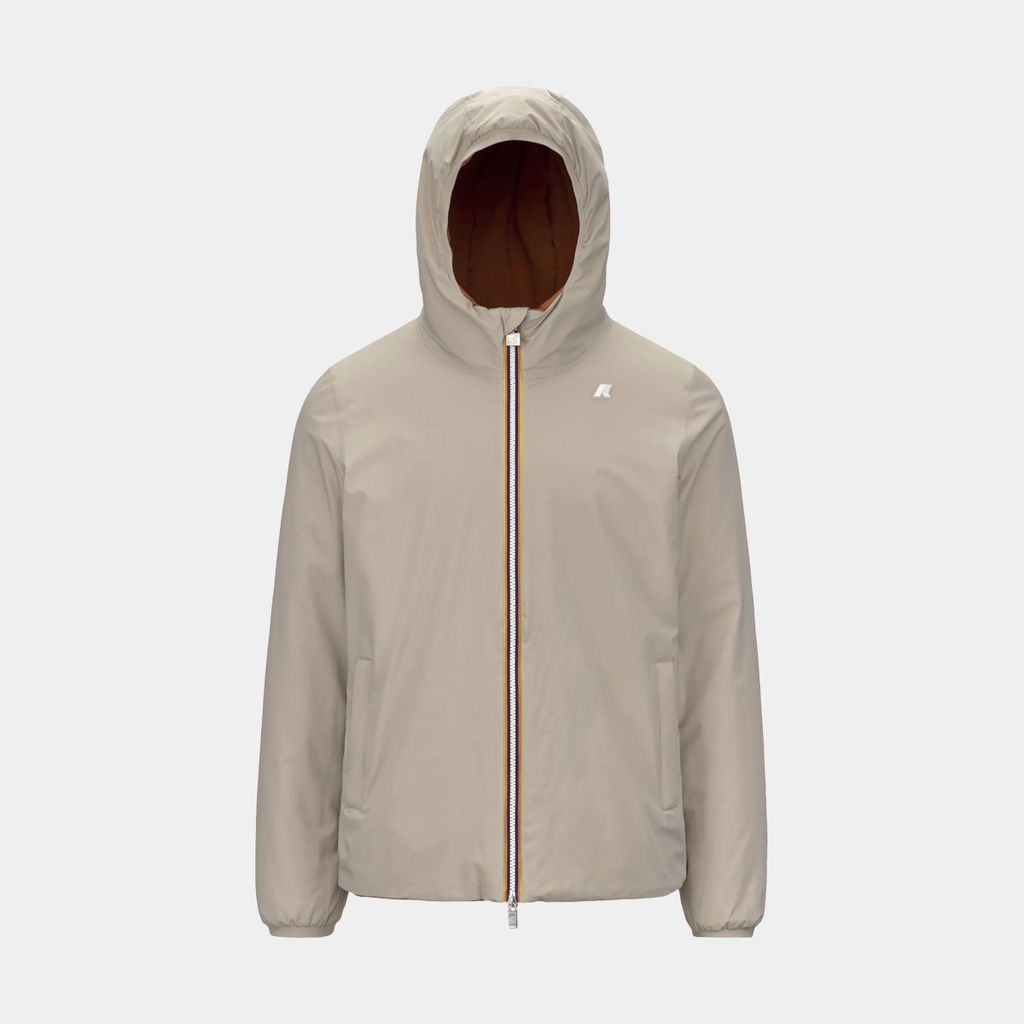 Jack Stretch Warm Double Jacket Beige Cachmere / Orange Adobe