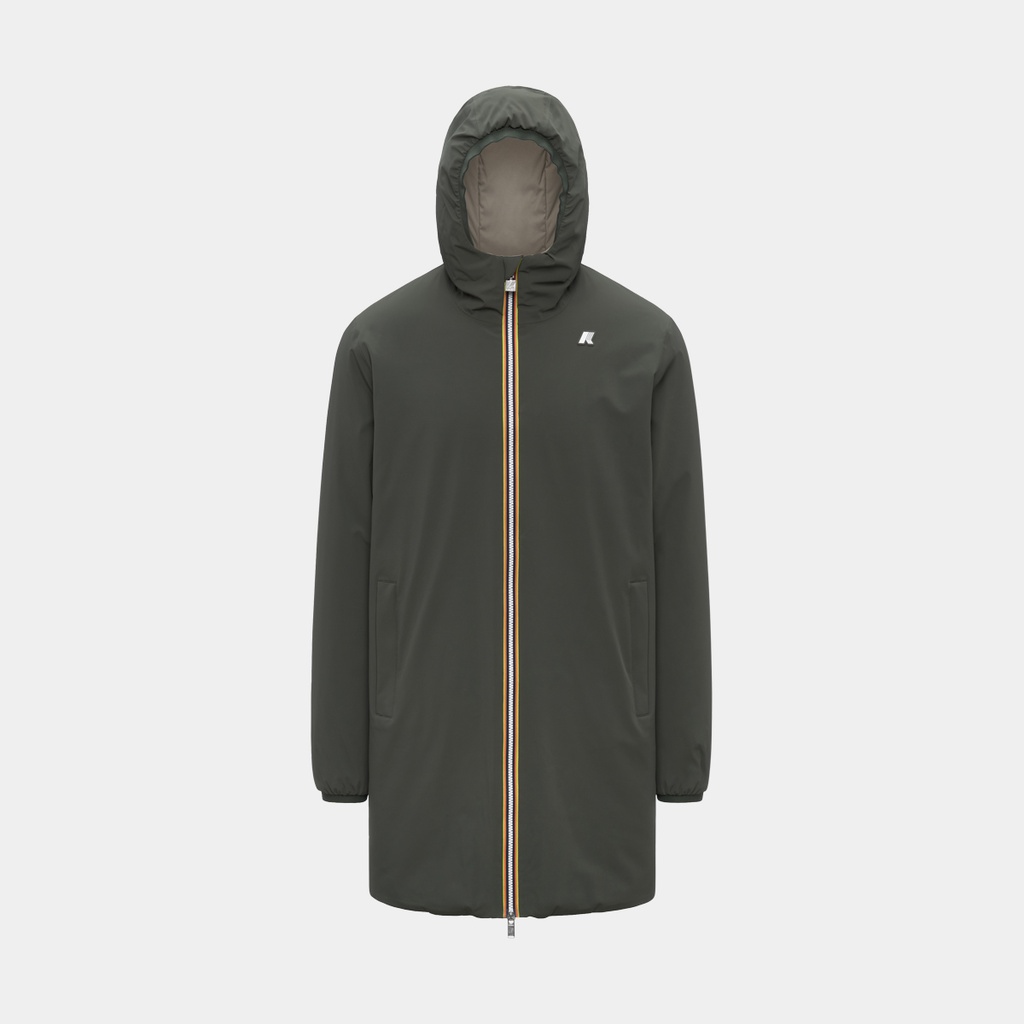 Jacob Stretch Warm Double Jacket Green Blackish / Green Oak
