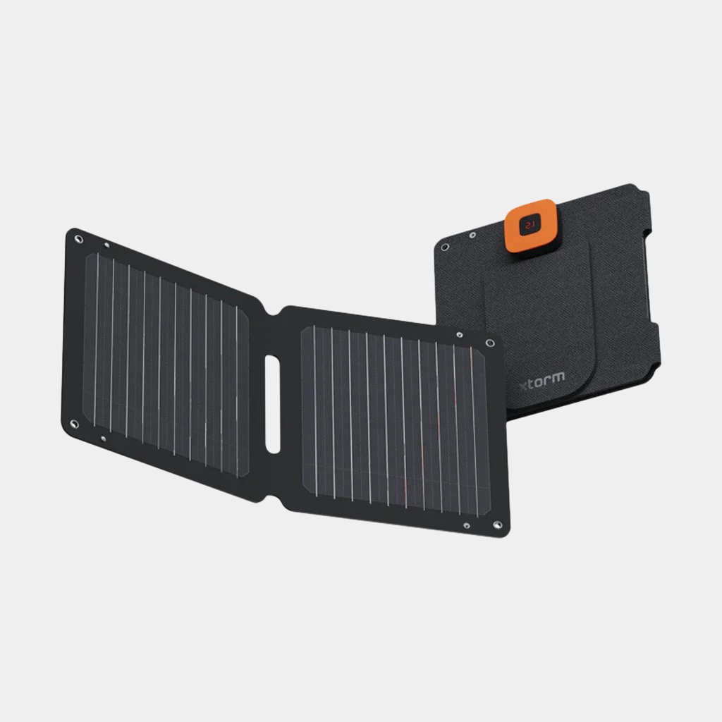 SolarBooster 14W Foldable Solar Panel Black