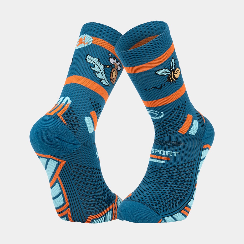 Socquettes Trail Ultra 2 Collector DBDB Beebeer Bleu