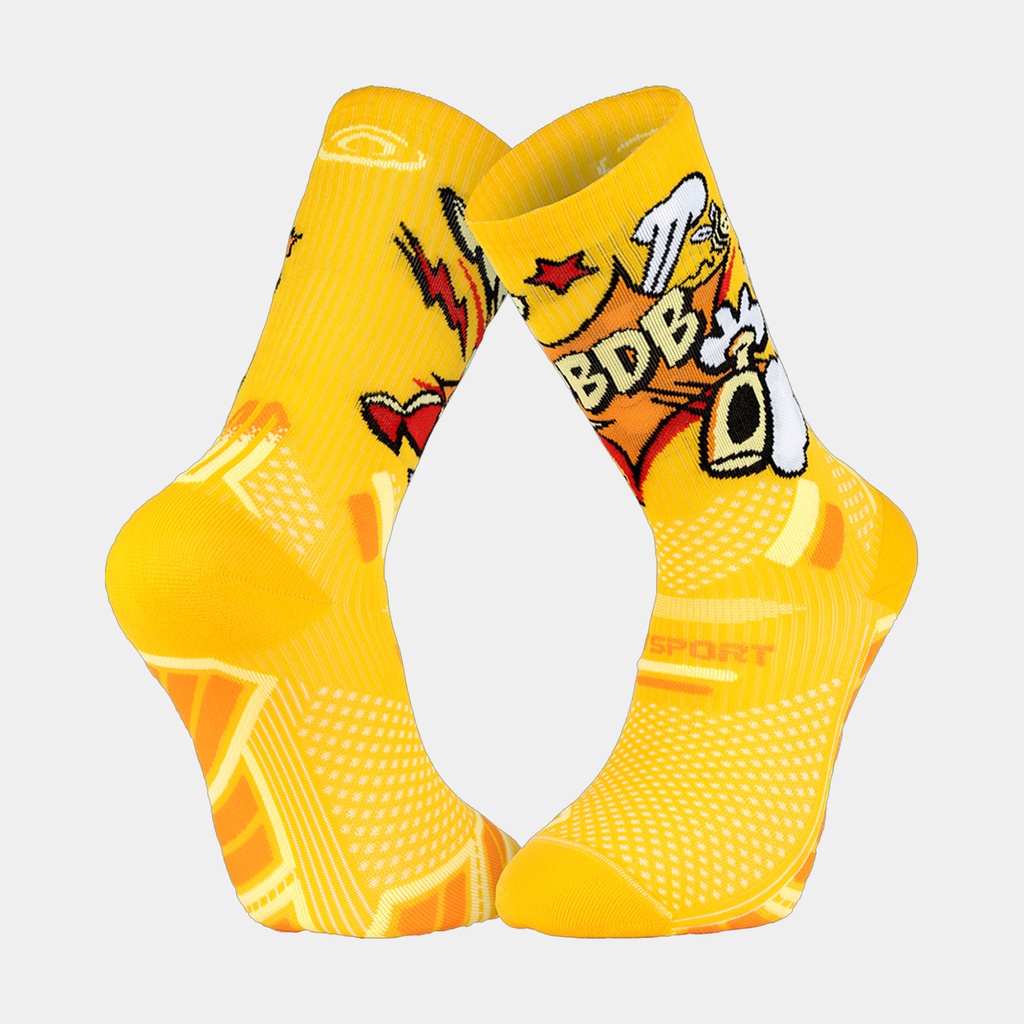 Socquettes Trail Ultra 2 Collector DBDB Pop Jaune