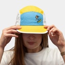 Casquette 5 Panel DBDB Jaune / Bleu