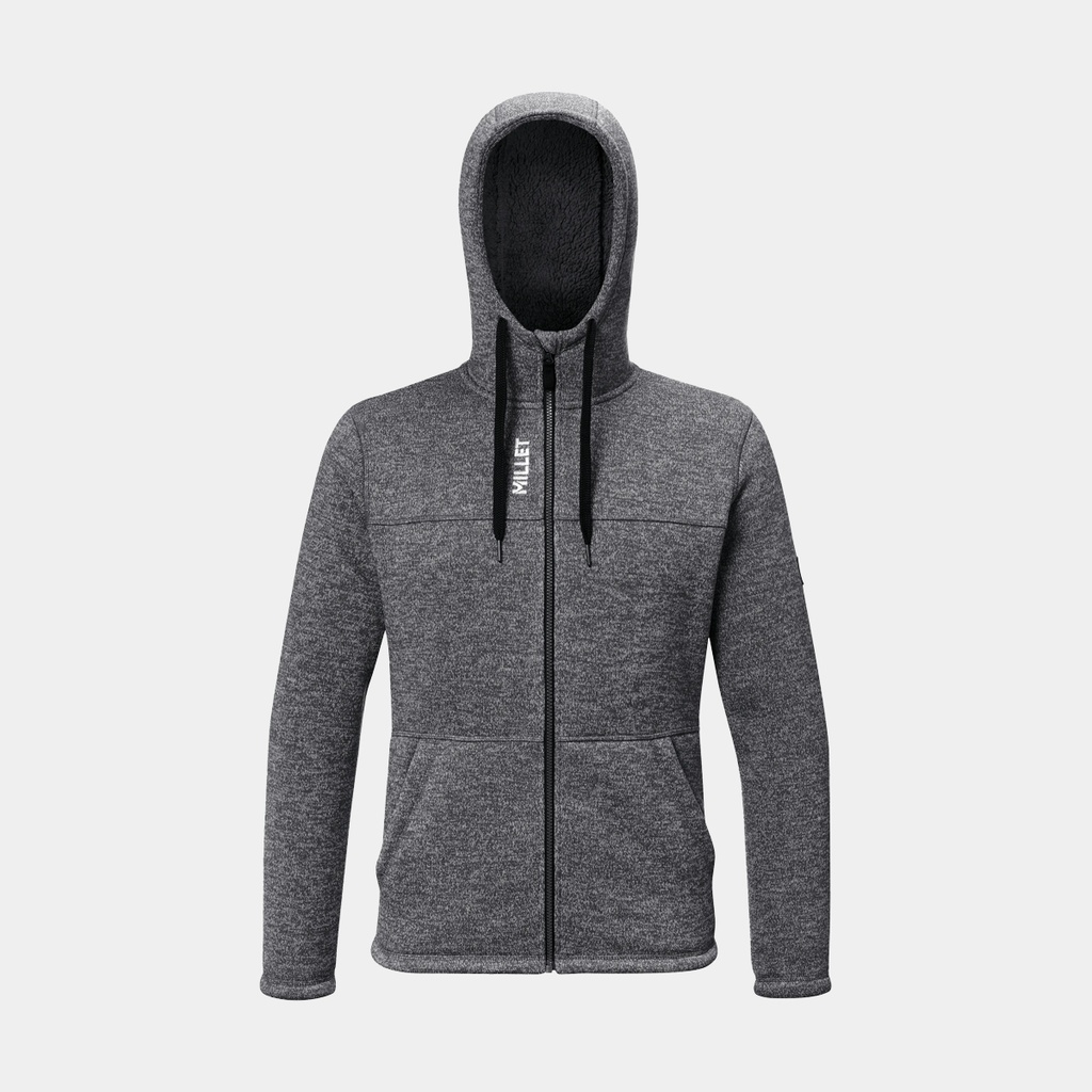 Chamonix Knitwarm Hoodie Anthracite Grey