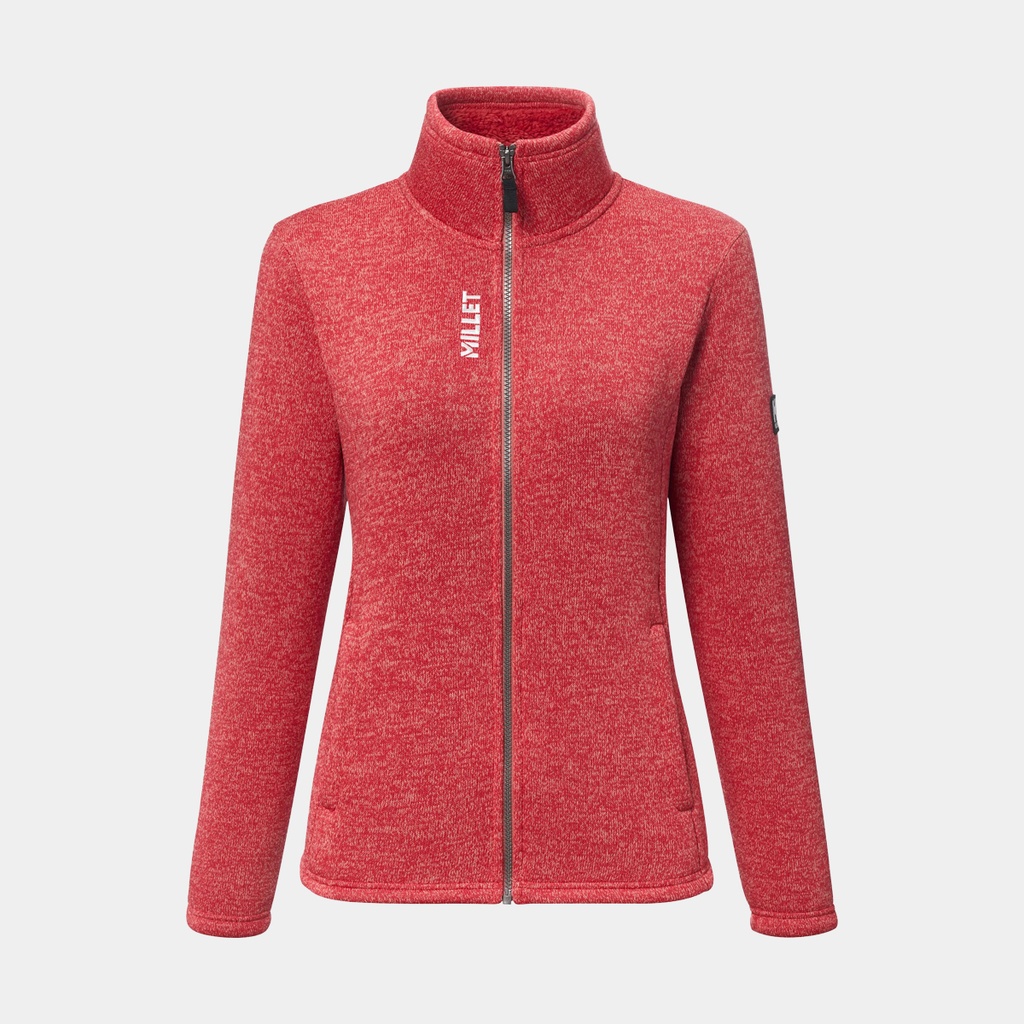 Chamonix Knitwarm Jacket Women Terracotta