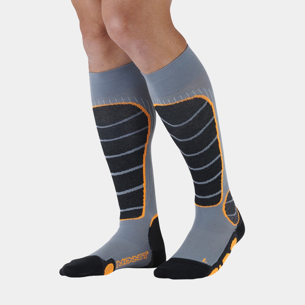 Ski Freeride Grey Orange