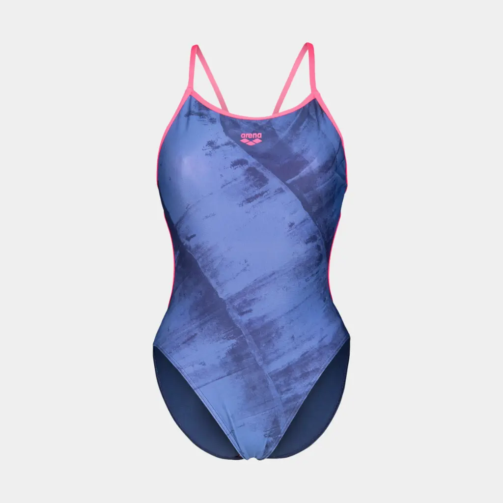 Arch Swimsuit Women Multi Blue / Navy / Shocking Pin