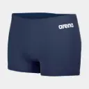 Team Swim Short Solid Navy / White