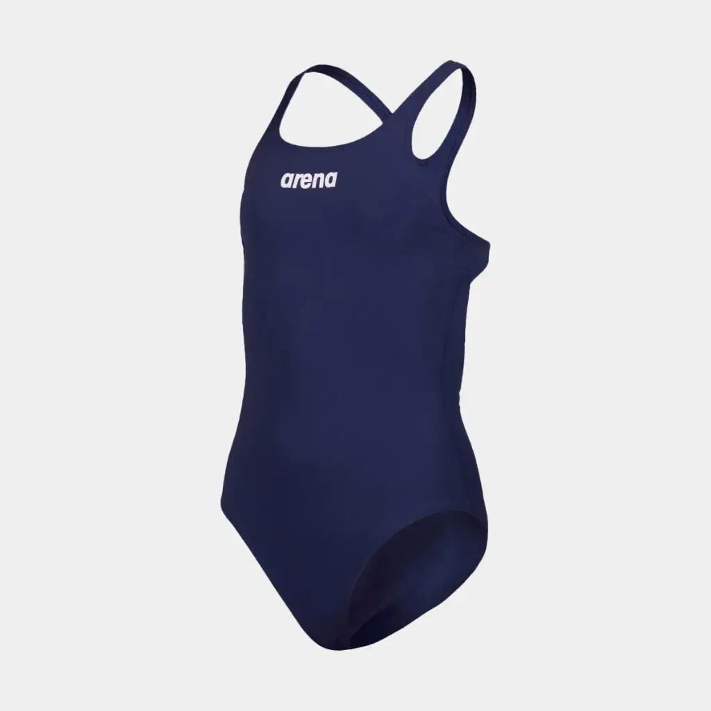 Team Swimsuit Swim Pro Solid Kids Navy / White