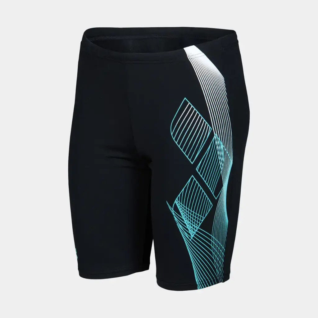 Sea Water Swim Jammer Kids Black / Water