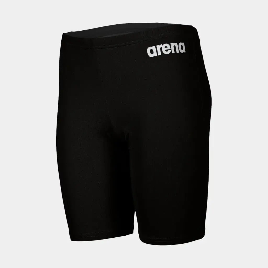 Team Swim Jammer Solid Kids Black / White