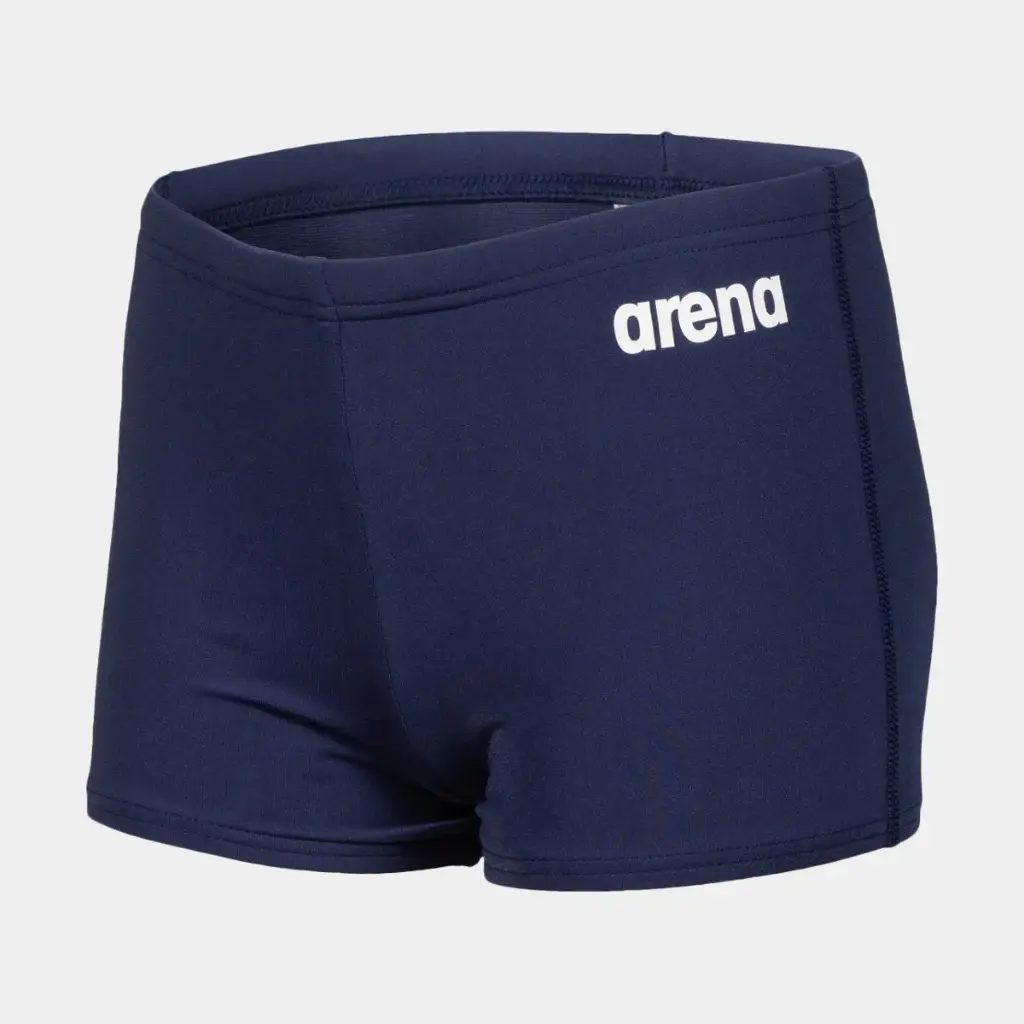 Team Swim Short Solid Kids Navy / White