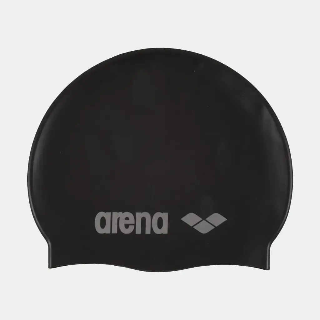 Classic Silicone Cap Kids Black / Silver